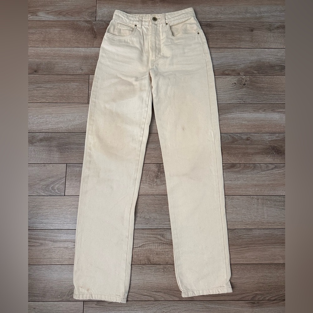 Cotton On Women’s Beige Straight Jeans
